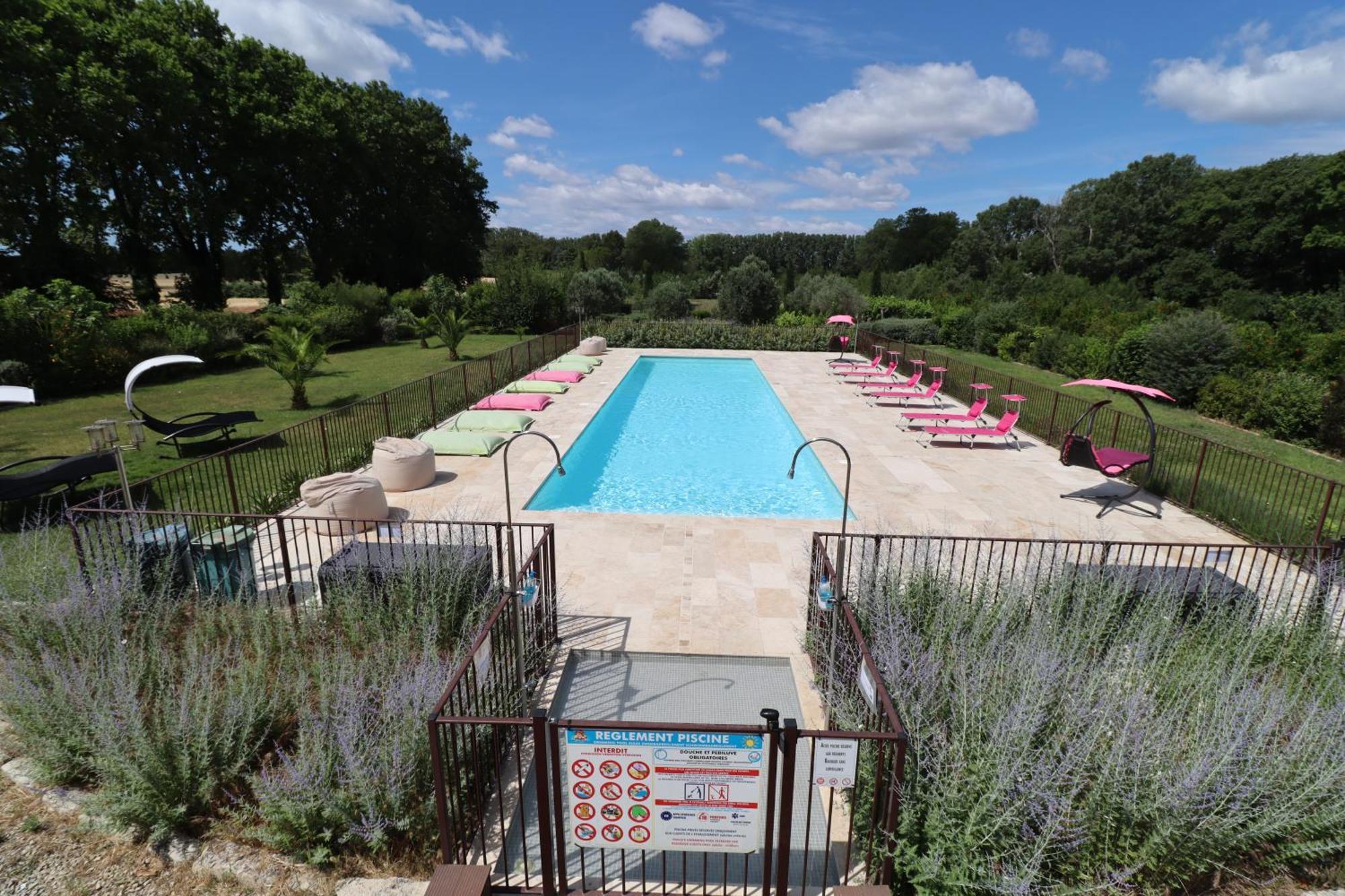 Chambres D'Hotes Avec Jacuzzi Et Piscine Au Mas De Cadoule Saint-Just  Eksteriør bilde